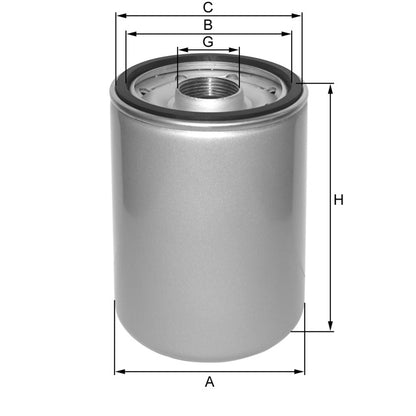Luftfilter Fil Filter - ZP50B passend zu KOMATSU