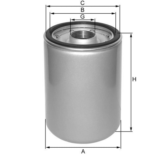 Luftfilter Fil Filter - ZP50B passend zu KOMATSU