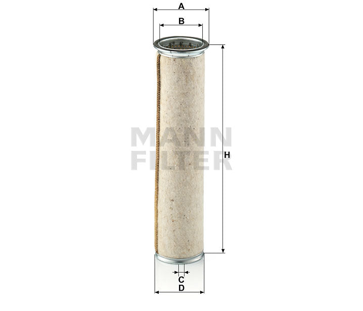 Luftfilter Mann Hummel - CF 923 passend zu YANMAR