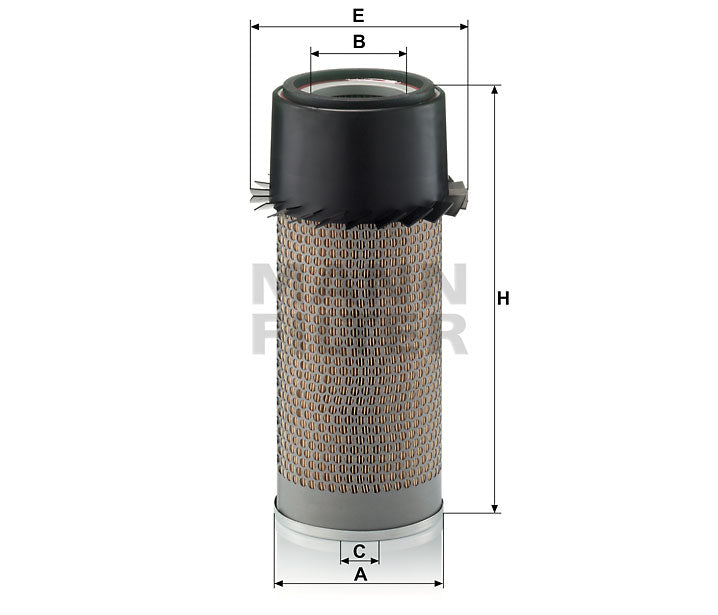 Luftfilter Mann Hummel - C 16 302 passend zu YANMAR