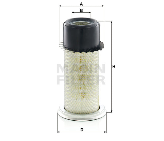 Luftfilter Mann Hummel - C 16 340 passend zu YANMAR