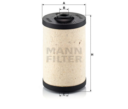 Kraftstofffilter Mann Hummel - BFU 700 x passend zu ATLAS COPCO