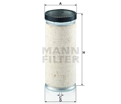 Luftfilter Mann Hummel - CF 820 passend zu ATLAS COPCO