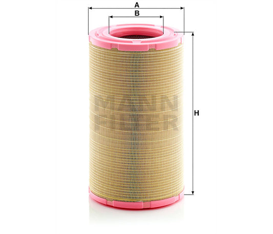 Luftfilter Mann Hummel - C 32 1700/2 passend zu LIEBHERR