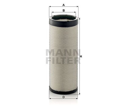 Luftfilter Mann Hummel - CF 1800 passend zu KOMATSU