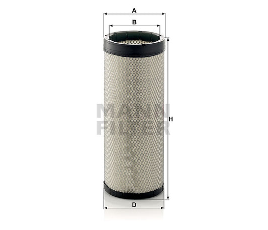 Luftfilter Mann Hummel - CF 1800 passend zu KOMATSU