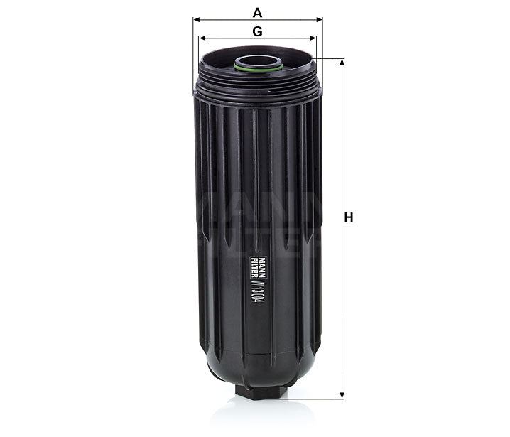 Luftfilter Mann Hummel - W 13 004 passend zu IVECO