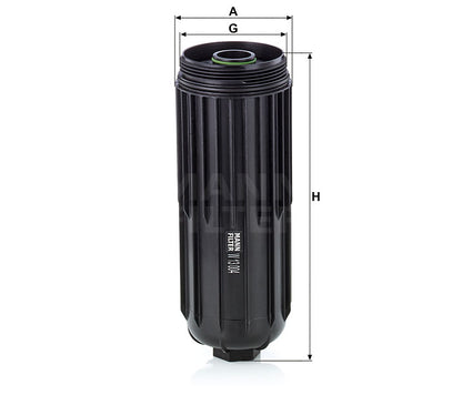 Luftfilter Mann Hummel - W 13 004 passend zu IVECO
