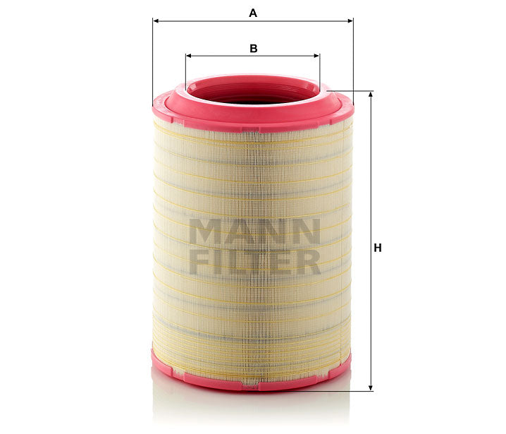 Luftfilter Mann Hummel - C 37 2070/2 passend zu CASE/CASE IH