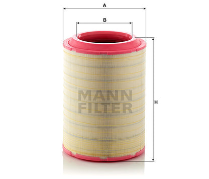 Luftfilter Mann Hummel - C 37 2070/2 passend zu CASE/CASE IH