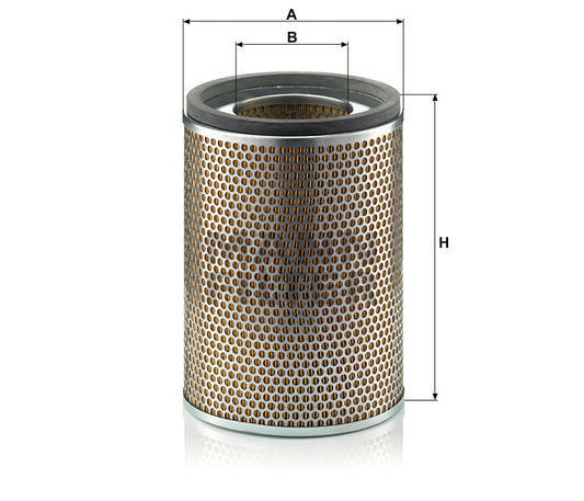 Luftfilter Mann Hummel - C 24 444/1 passend zu CATERPILLAR