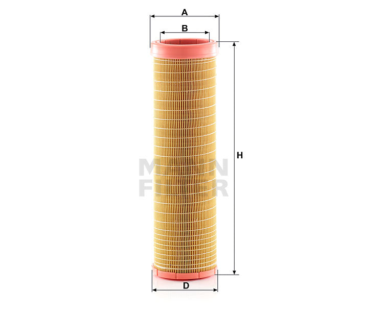 Luftfilter Mann Hummel - CF 15 116/2 passend zu CATERPILLAR