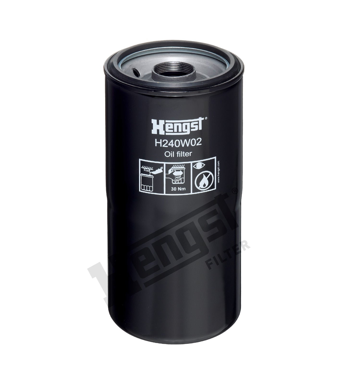 Ölfilter Hengst - H240W02 passend zu JOHN DEERE