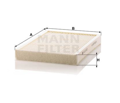 Innenraumfilter Mann Hummel - CU 31 001 passend zu RENAULT VI