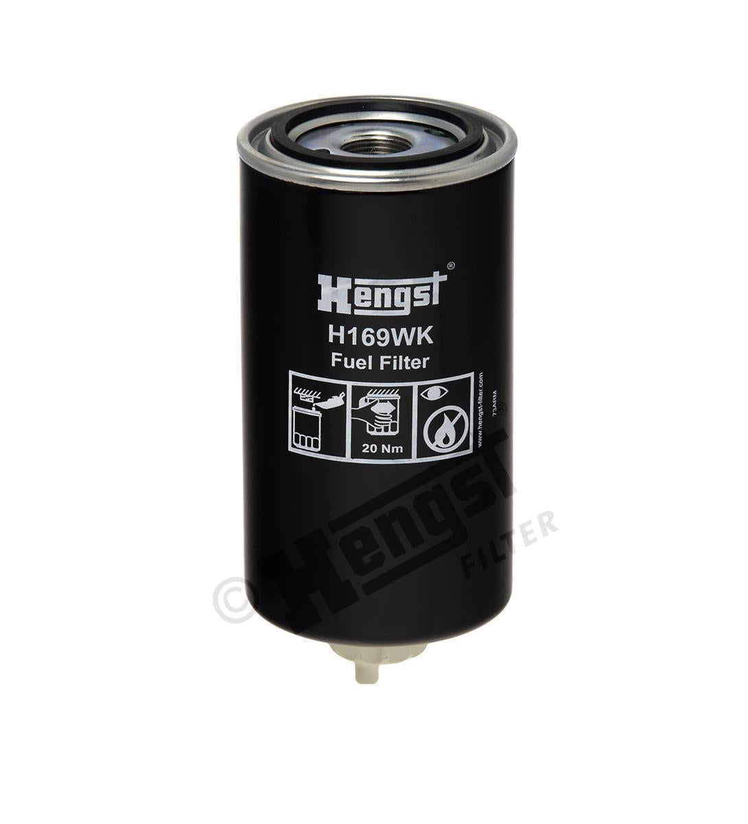 Kraftstofffilter Hengst - H169WK passend zu CATERPILLAR