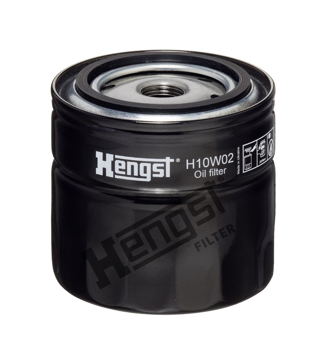 Ölfilter Hengst - H10W02 passend zu CATERPILLAR