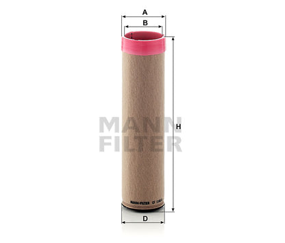 Luftfilter Mann Hummel - CF 1140/2 passend zu CASE/CASE IH