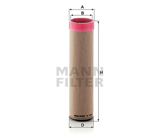 Luftfilter Mann Hummel - CF 1140/2 passend zu RENAULT VI