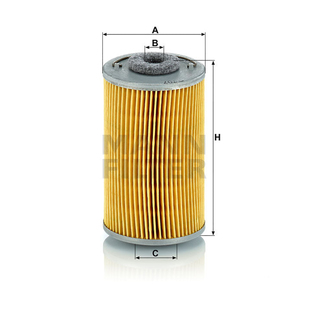 Kraftstofffilter Mann Hummel - P 707 passend zu RENAULT VI