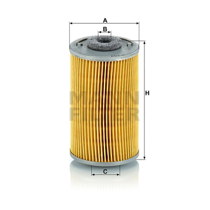Kraftstofffilter Mann Hummel - P 707 passend zu RENAULT VI