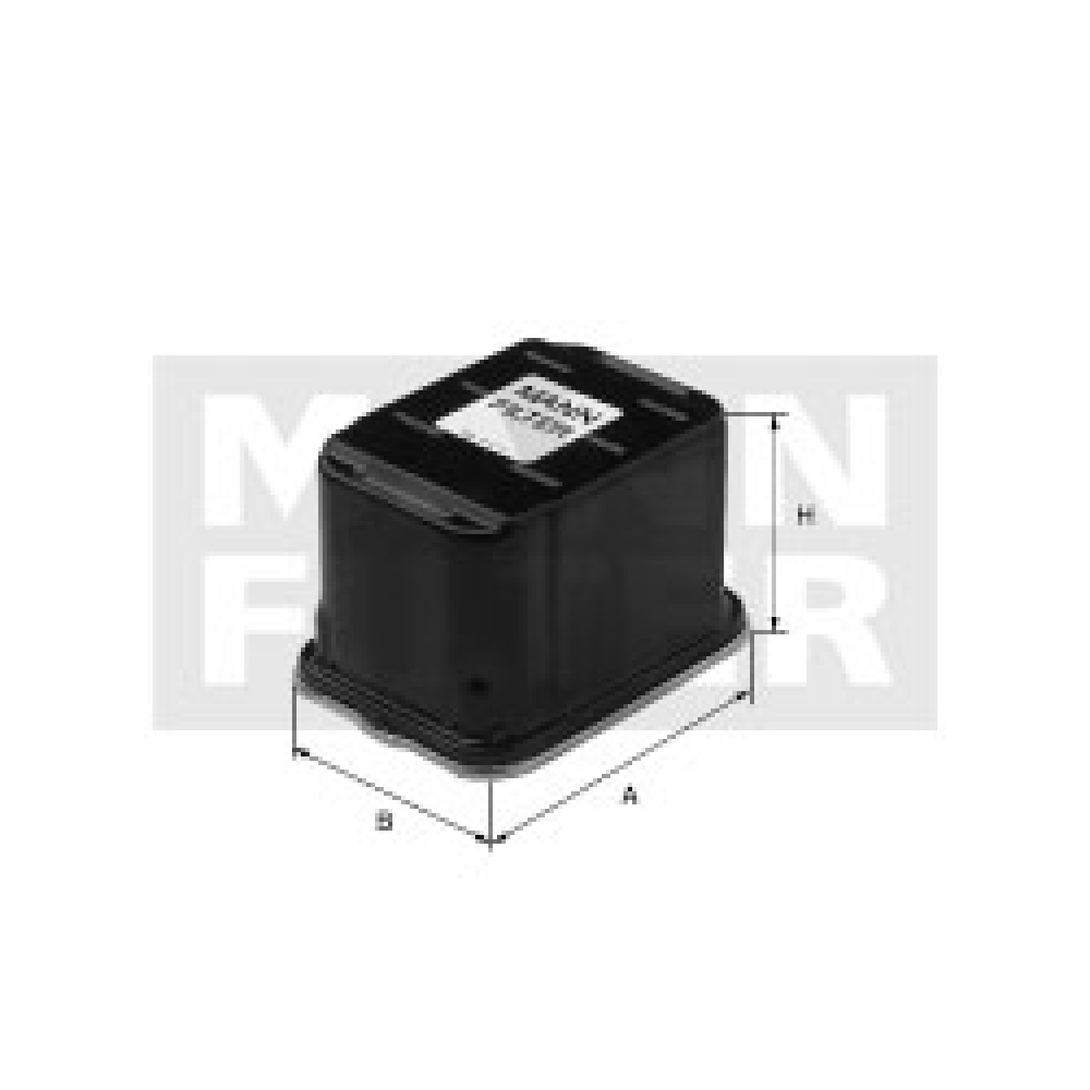 Kraftstofffilter Mann Hummel - WK 13 002 passend zu KOMATSU