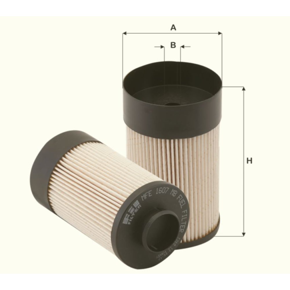 Kraftstofffilter Fil Filter - MFE1607MB passend zu IVECO