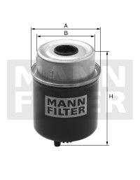Kraftstofffilter Mann Hummel - WK 8148 passend zu CATERPILLAR