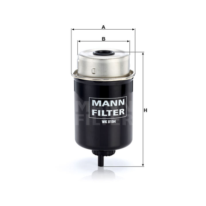 Kraftstofffilter Mann Hummel - WK 8194 passend zu ATLAS COPCO