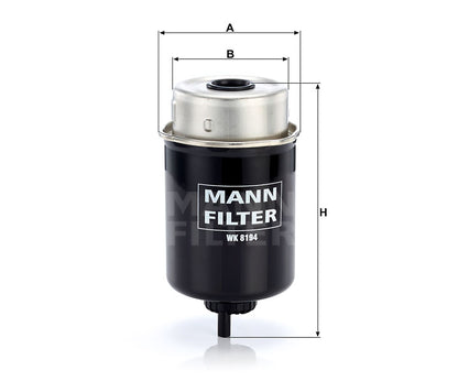 Kraftstofffilter Mann Hummel - WK 8194 passend zu JOHN DEERE