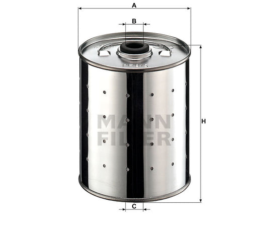 Ölfilter Mann Hummel - PF 915 n passend zu LIEBHERR