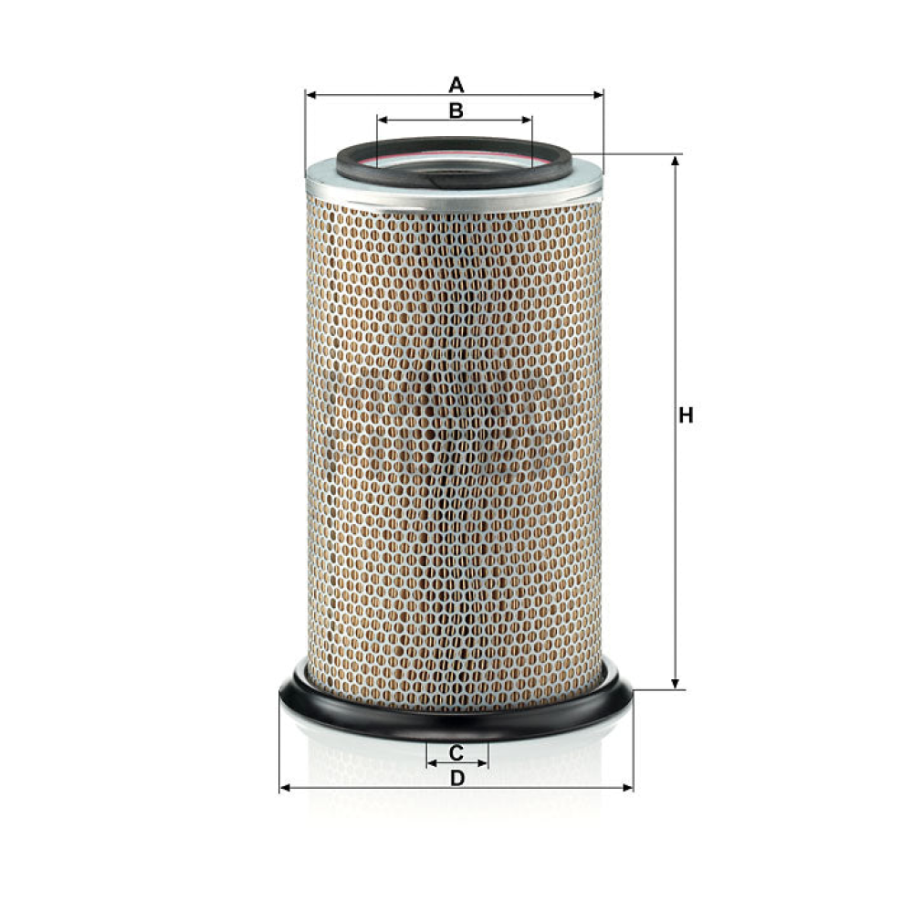 Luftfilter Mann Hummel - C 28 750 passend zu LIEBHERR