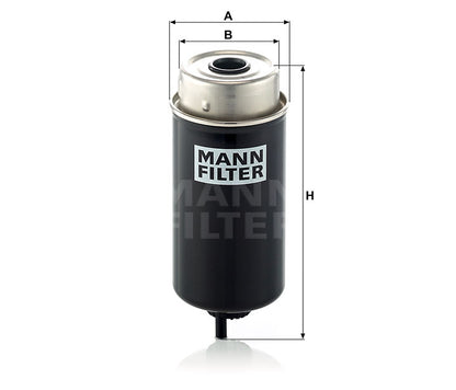 Kraftstofffilter Mann Hummel - WK 8172 passend zu CASE/CASE IH