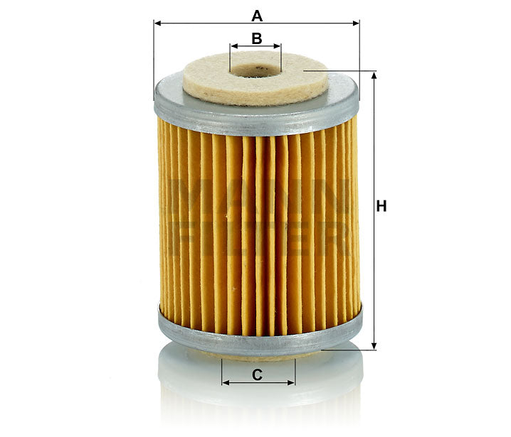 Kraftstofffilter Mann Hummel - P 609 passend zu CATERPILLAR