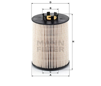 Kraftstofffilter Mann Hummel - PU 815 x passend zu CATERPILLAR