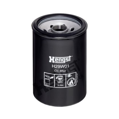 Ölfilter Hengst - H29W01 passend zu KOMATSU