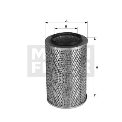Luftfilter Mann Hummel - C 28 960 z passend zu KOMATSU