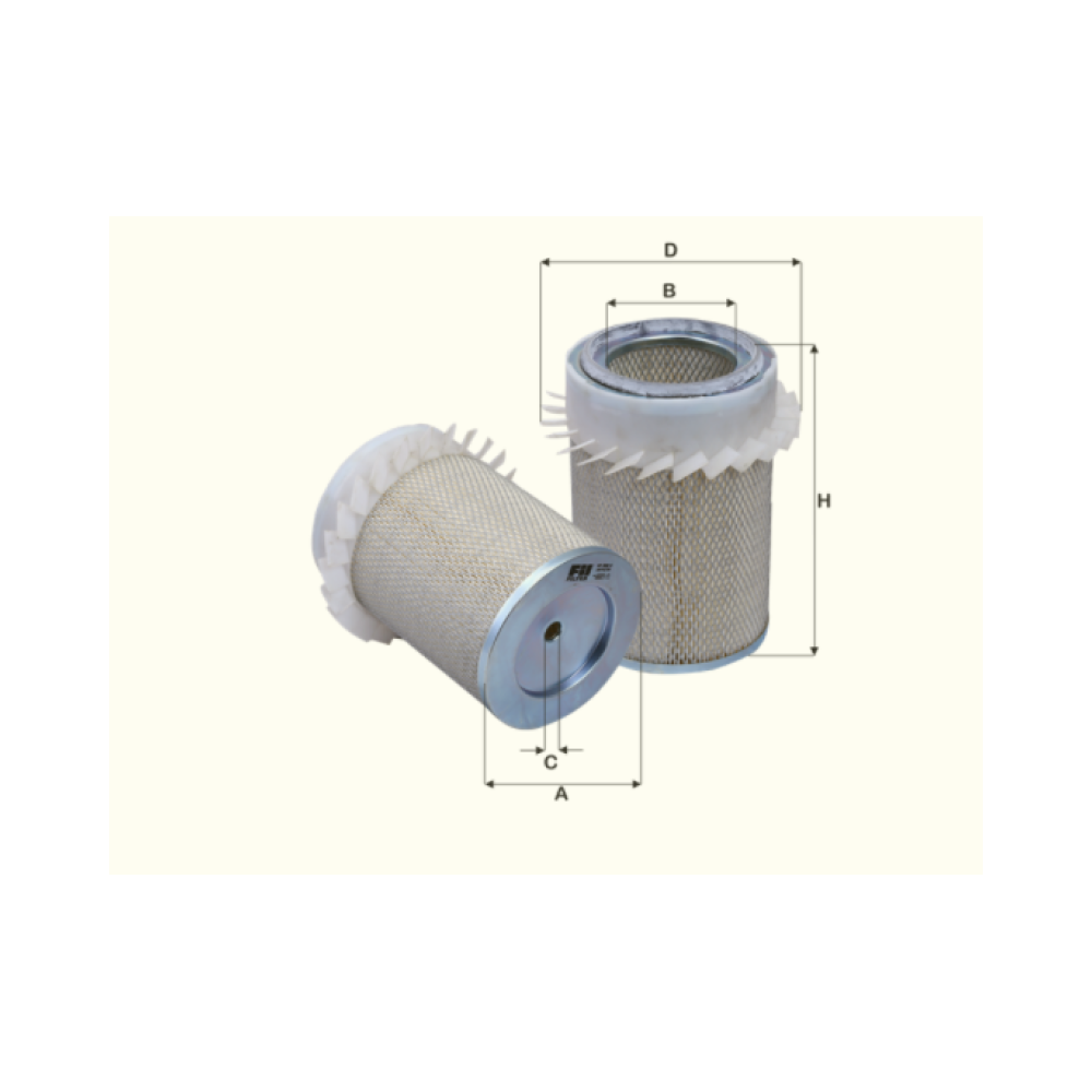 Luftfilter Fil Filter - HP639K passend zu JOHN DEERE