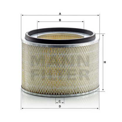 Innenraumfilter Mann Hummel - C 20 019 passend zu JOHN DEERE