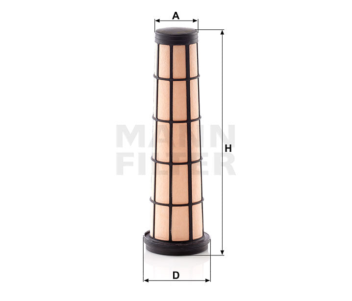 Luftfilter Mann Hummel - CF 10 002 passend zu JOHN DEERE