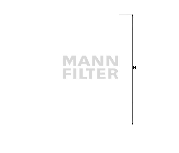 Luftfilter Mann Hummel - C 19 384/1 passend zu JOHN DEERE