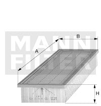 Innenraumfilter Mann Hummel - CU 3939 passend zu JOHN DEERE