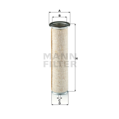 Luftfilter Mann Hummel - CF 930 passend zu JOHN DEERE