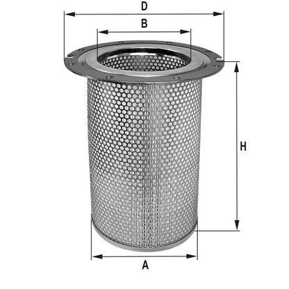 Luftfilter Fil Filter - HP475 passend zu CATERPILLAR