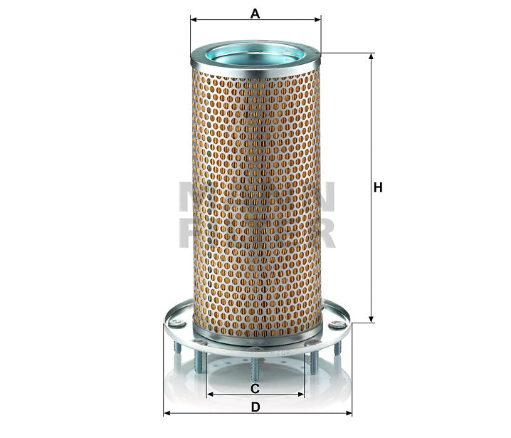 Luftfilter Mann Hummel - C 16 140 passend zu CATERPILLAR