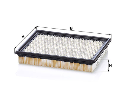 Innenraumfilter Mann Hummel - CU 29 004 passend zu CATERPILLAR