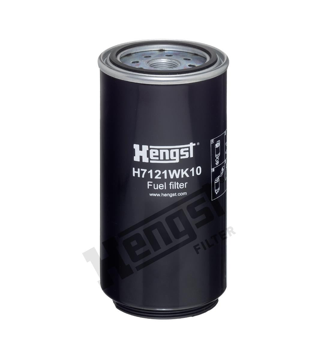 Kraftstofffilter Hengst - H7121WK10 passend zu BOMAG