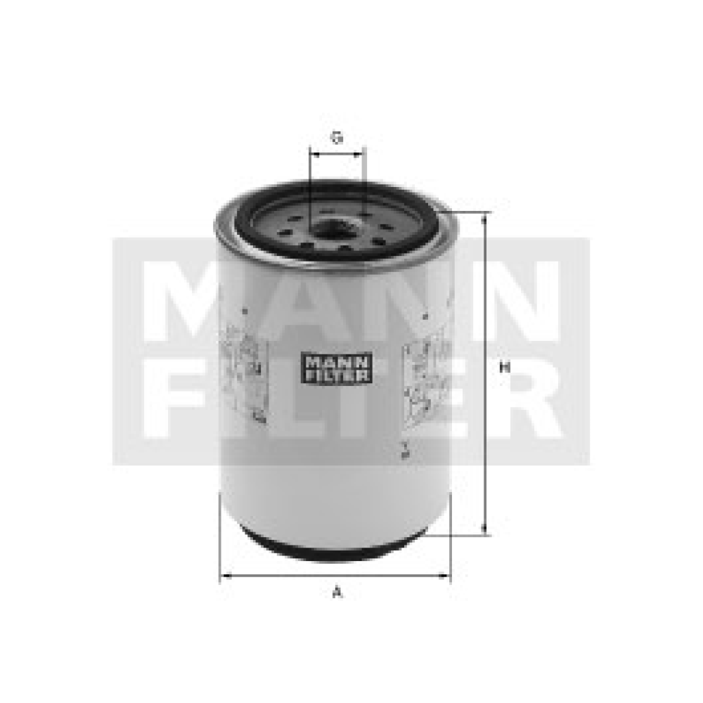 Kraftstofffilter Mann Hummel - WK 1176 x passend zu LIEBHERR