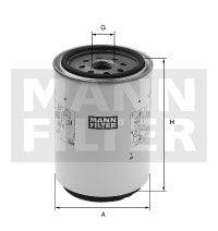 Kraftstofffilter Mann Hummel - WK 1176 x passend zu BOMAG