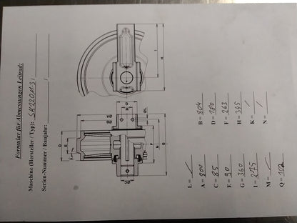 Komatus Leitrad SK220N-S
