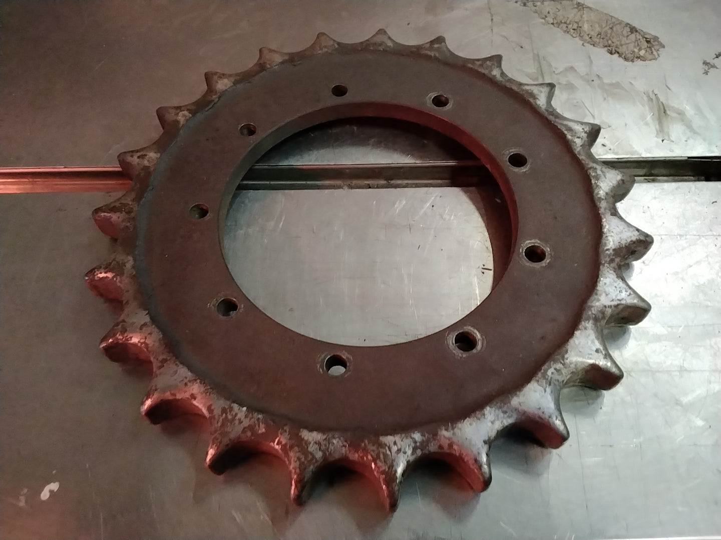TURAS Kettenrad gebraucht Durchmesser 385 mm 23 Zähne